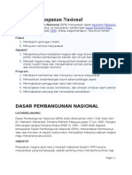 Dasar Pembangunan Nasional