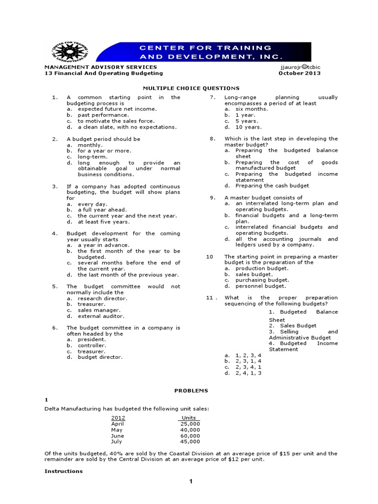 Functional Budget Inventory Tax In The United States