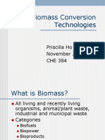 Biomass Conversion Method