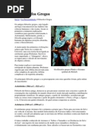 Os Filósofos Gregos