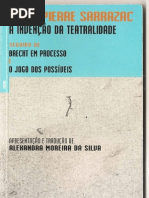 A invenção da teatralidade - Sarrazac