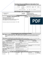 Muskegon Area ISD - Functional Assessment/Behavior Intervention Form