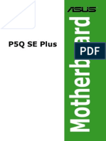 Asus P5Q SE Plus Manual