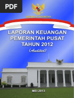 Download Laporan Keuangan Pemerintah Pusat 2012 by Grace Shantini Naomi Manurung SN209310988 doc pdf