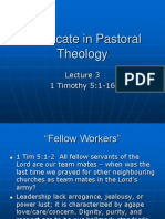 Certificate in Pastoral Theology: 1 Timothy 5:1-16