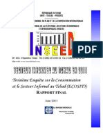 Ecosit3 - Rapport Secteur Informel Final - Tchad 2011 - Version Publiee