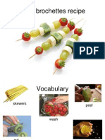 Fruit Brochettes Recipe