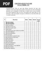 Plan De Servicii Personalizat