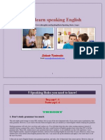 Let's Learn Speaking English