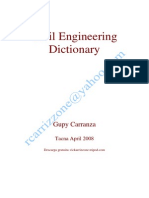 Civil Engineering
Dictionary