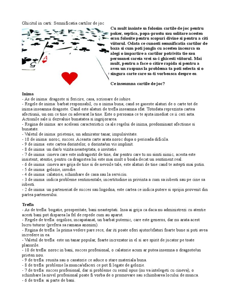 Mittens Unmanned Pelagic Semnificatii Carti de Joc | PDF