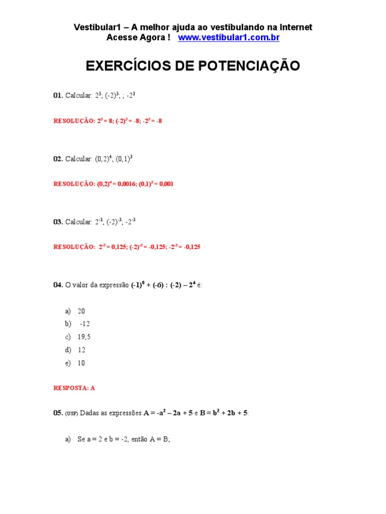 exercicios_potenciacao