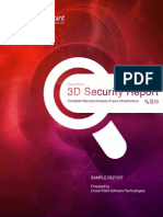 3D Security Report Sample 121005