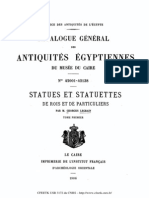 Catalogue Général Des Antiquités Égyptiennes Du Musée Du Caire. Statues Et Statuettes de Rois Et de Particuliers