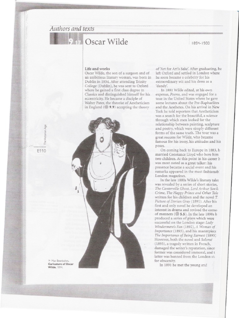 Oscar Wilde and Aestheticism | PDF