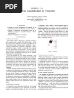 Exp 04 - Caracteristicas Do Transistor