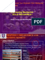 Chapter 2 - Shear Force and Bending Moment