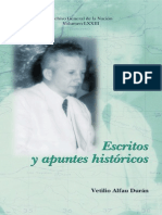 Alfau, Vetilio - Escritos y Apuntes Históricos