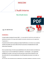 Plan D - Audit Interne