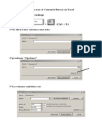 Como Usar El Comando Buscar en Excel