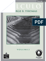 'Clculo - Volume 2 - 11 Edio - George B. Thomas