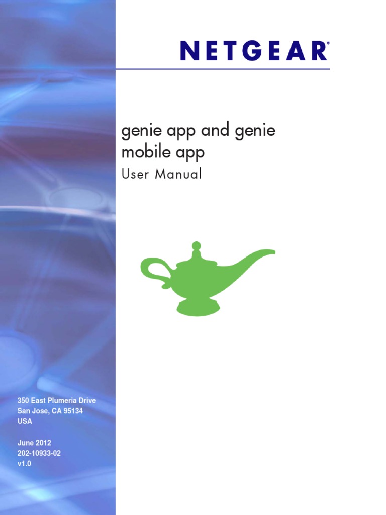 Genie App and Genie Mobile App User Manual PDF I Pad Computer