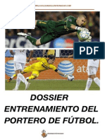 Dossier Entrenamiento Del Portero de Fútbol.