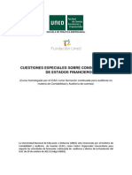 Curso Cuestiones Sobre Consolidacion de Estados Financieros PDF