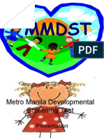MMDST (Preschooler)