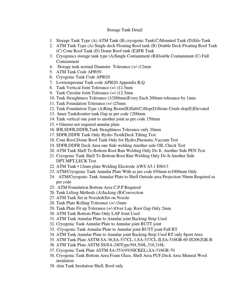 Storage Tank Detail | Steel | Heat Treating