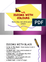 Lesson 384 Colour Idioms Powerpoint