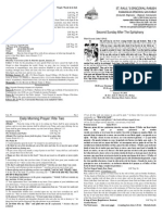 Boletín Del Segundo Domingo de Epifanía 19012014 Ciclo A