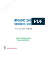 Vencimiento Común y Medio