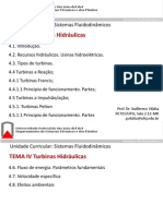 Sistemas Fluidodinâmicos: Turbinas Hidráulicas