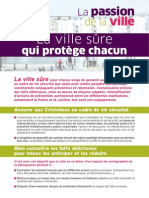 La Ville Sûre Qui Protège Chacun