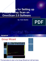 1. Omniscan Setup - Basic Setup