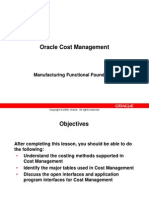 EDU35A0Y- Oracle Cost Management
