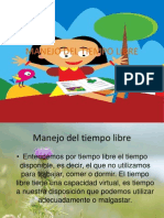 Manejo Del Tiempo Libre