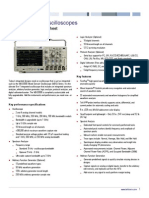 MDO3000 Oscilloscope Datasheet