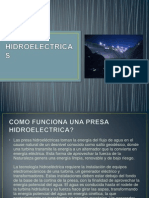 Presas Hidroelectricas