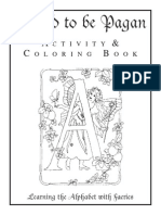 ABC Das Fadas Livro para Colorir