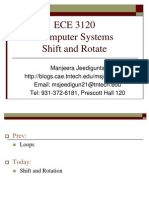 ECE 3120 Computer Systems Shift and Rotate
