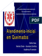 Atendimento Inicial Em Queimados