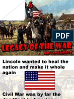 Legacy of The War