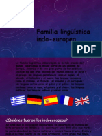 Familia lingüística indo-europea, la más grande