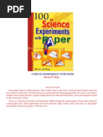 Download 101  Science EXPERIMENTS WITH PAPER by saisssms9116 SN20948489 doc pdf