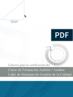 Curso de auditor líder IRCA2245SP