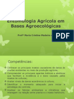 Entomologia Agrícola em Bases Agroecológicas - Ementa