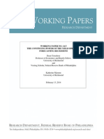 Working Paper No. 14-5 The Continuing Power of The Yield Spread in Forecasting Recessions