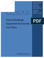 Building Use Policy